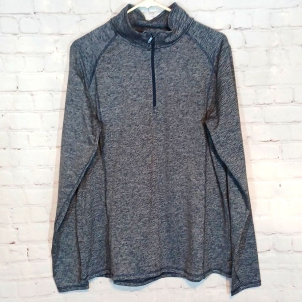 All In Motion 1/4 Zip  Womans‎ Athletic Blue Running Jacket XXL  24Wx30 L  NWT